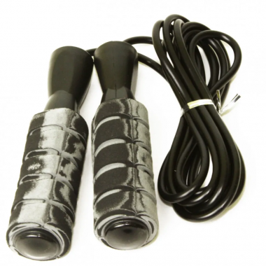 Скакалка MS 3275 резиновая (Black)