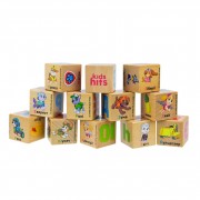 Детский набор деревянных кубиков