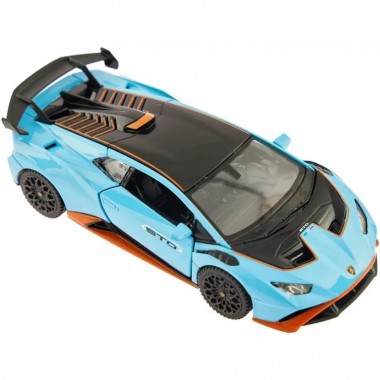 Детская автомодель "Lamborghini Huracan STO" Rastar 64300 голубой, масштаб 1:32 Детская автомодель "Lamborghini Huracan STO" Rastar 64300 голубой, масштаб 1:32