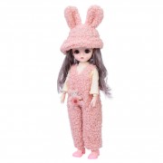 Детская игровая кукла F0322(Pink) шарнирная, размер 29 см