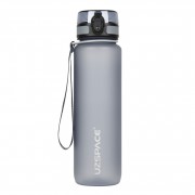 Пляшка для води UZSPACE 3038(Grey) 1000 мл, сіра