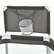 Дитячий манеж MR 1340-G, сірий, з баскетбольним кільцем