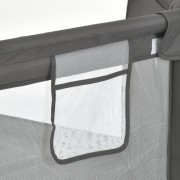 Дитячий манеж MR 1340-G, сірий, з баскетбольним кільцем