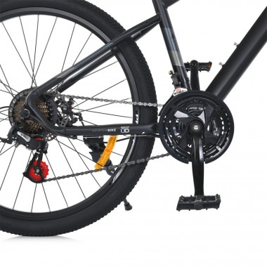Велосипед SKD75 MTB 2605-1, 26 дюймов, стальная рама 16 Sunrun 24SP черный
