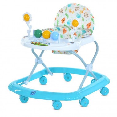 Детские Ходунки M 5033-1(Turquoise) с музыкой, колеса 8 шт Детские Ходунки M 5033-1(Turquoise) с музыкой, колеса 8 шт