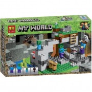 Конструктор Bela 10810 Minecraft Майнкрафт Пещера зомби