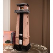 Конструктор дерев'яний 3D маяк Хаблівський до реконструкції (Україна, Херсонська область) TMP-007, 54 деталі