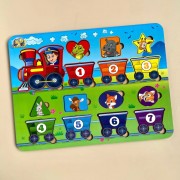 Дерев'яний пазл-вкладиш