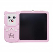 Планшет для малювання LCD Writing Tablet + озвучена абетка Монтессорі Y5, 112 карт Рожевий