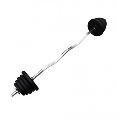 Наборная штанга Home TI-0201-W-33, 33 кг W-образный гриф