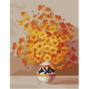 Картина по номерам Brushme Желтые цветы в вазе GX7333