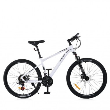 Велосипед SKD75 MTB 2605-2, 26 дюймов, стальная рама 16 Sunrun 24SP белый