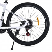 Велосипед SKD75 MTB 2605-2, 26 дюймів, сталева рама 16 Sunrun 24SP білий