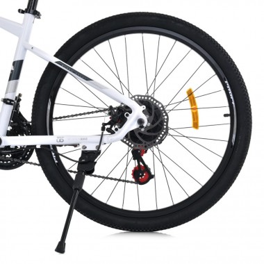 Велосипед SKD75 MTB 2605-2, 26 дюймов, стальная рама 16 Sunrun 24SP белый
