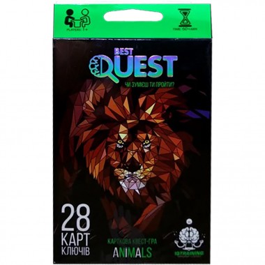 Карточная квест-игра BEST QUEST (укр.) BQ-01-01-04U