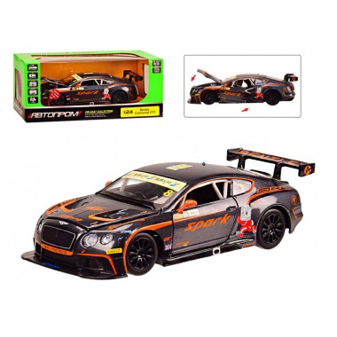 Машина металлическая "АВТОПРОМ" 68267A Bentley Continental GT3 Concep