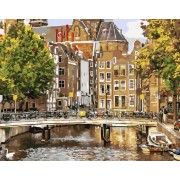 Картина по номерам Brushme Старый Амстердам GX21691