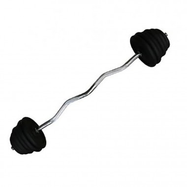 Наборная штанга Home TI-0201-120-43, 43 кг W-образный гриф