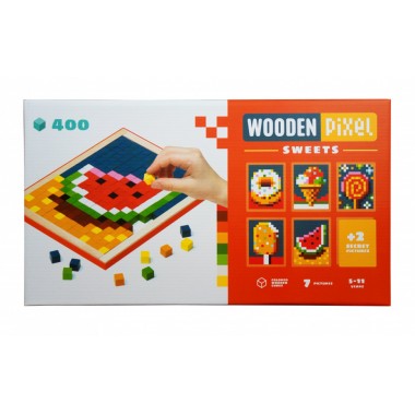 Мозаика Cubika Wooden pixel 6 Sweets 14927