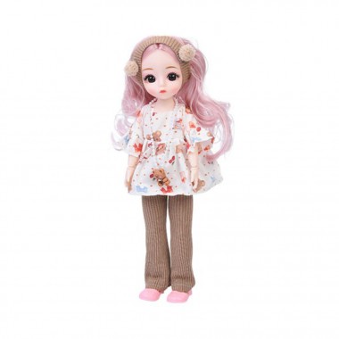 Детская игровая кукла F0322(White) шарнирная, размер 29 см