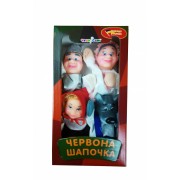 Домашний кукольный театр Chudisam Красная шапочка (4 персонажа) B069