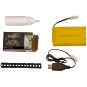 Танк на радиоуправлении M1A2 ZIPP Toys 789-1ZT USA, 1:18