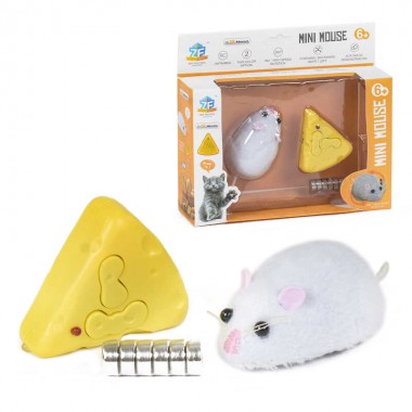 Игрушка животное на радиоуправлении Мышь Bambi 8882RC, 7*4.5*3 см