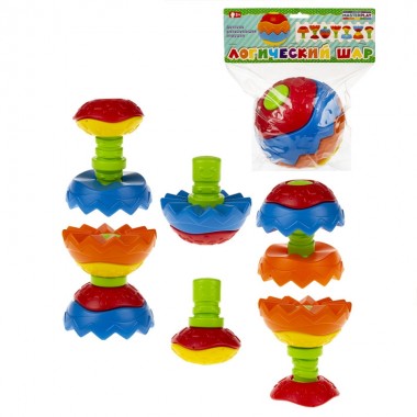 Детская развивающая игрушка Логический шар 1-078 Ø150мм