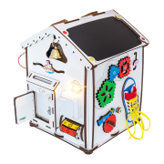 Будиночок розвиваючий. Бізіборд B006 з підсвічуванням