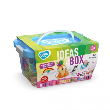 Набор легкого пластилина Ideas box TM Lovin 70108