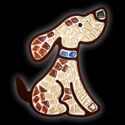 Дитячий набір для творчості кришталева мозаїка