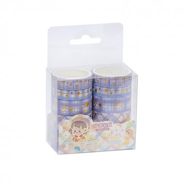 Набор декоративный скотч XM-JD2264-2-2 в наборе 10 шт