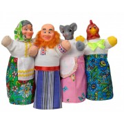 Домашний кукольный театр Chudisam Курочка ряба (4 персонажа) B067