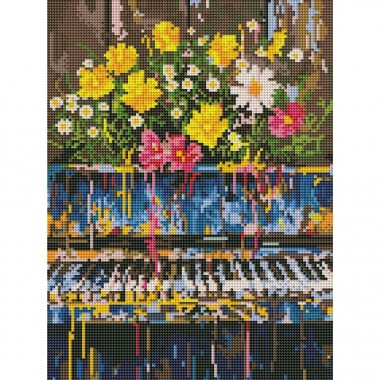 Алмазная мозаика "Экспрессия музыки" RDBS7003, 40х50 см Алмазная мозаика "Экспрессия музыки" RDBS7003, 40х50 см