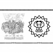 Раскраска детская Как приручить дракона 3