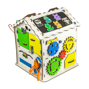 Будиночок розвиваючий. Бізіборд B006, 30х30х40