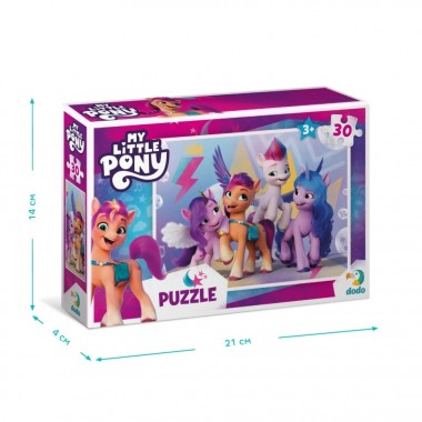 Детские Пазлы My Little Pony Пиключения с подружками DoDo 200306 30 элементов