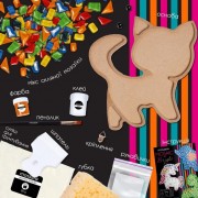 Дитячий набір для творчості кришталева мозаїка