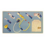 Ігровий набір лікаря 9911B з халатом і інструментами