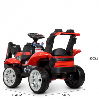 Детский электромобиль Трактор Bambi M 4263EBLR-3 до 30 кг