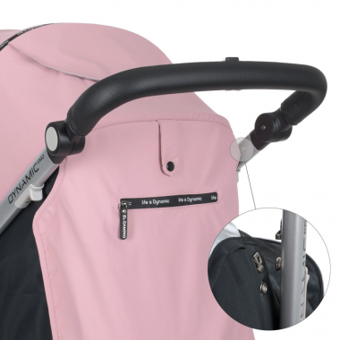 Коляска детская прогулочная EL CAMINO ME 1053N Pale Pink