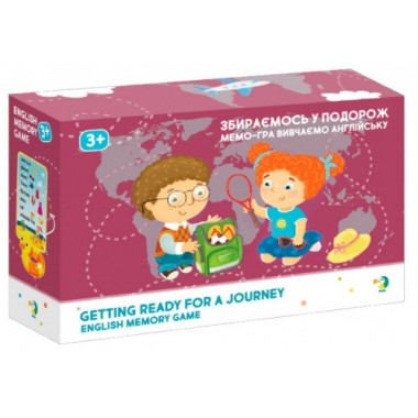 Настольная игра DoDo Toys Изучаем английский, Собираемся в путешествие 300146