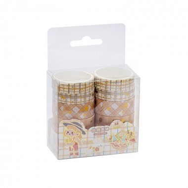 Набор декоративный скотч XM-JD2264-2-3 в наборе 10 шт