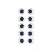 Пластиковые глаза для игрушек PE-012, 12 мм, 10 штук в упаковке
