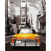 Картина по номерам Brushme Нью-Йоркское такси GX8241