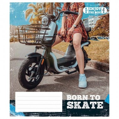 Тетрадь общая Enjoy the ride 048-3317L-3 в линию, 48 листов
