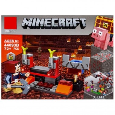 Детский конструктор "Minecraft" 44093B-6, 72 детали