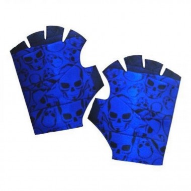 Игровые перчатки Cobalt Sculls Кобальтовые черепа GLO-CS