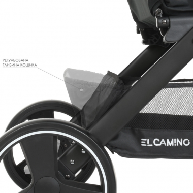 Коляска детская прогулочная EL CAMINO ME 1053N Rose