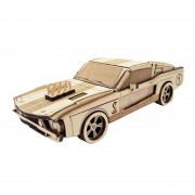 Деревянный конструктор Золотая Серия автомобиль